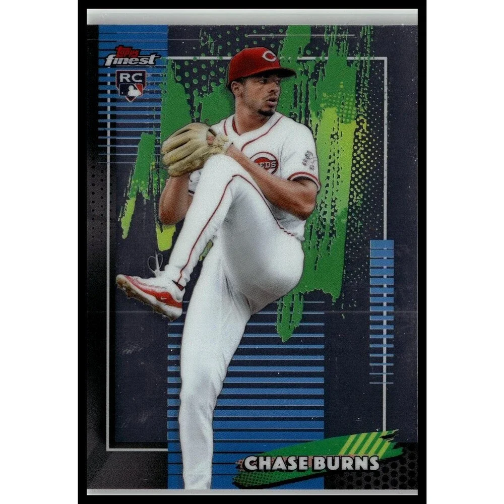 2026 Finest Chase Burns Common Base Rookie RC Reds